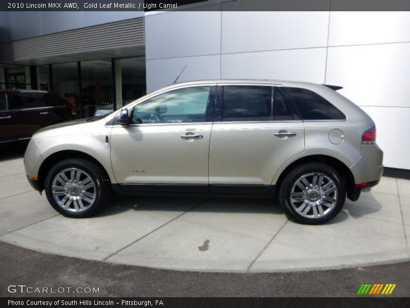  2010 MKX AWD Gold Leaf Metallic