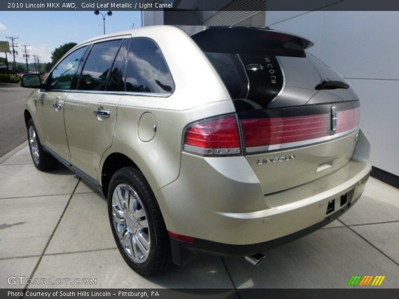  2010 MKX AWD Gold Leaf Metallic