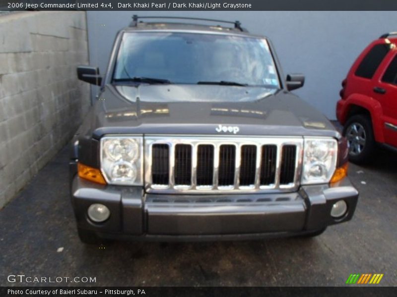Dark Khaki Pearl / Dark Khaki/Light Graystone 2006 Jeep Commander Limited 4x4