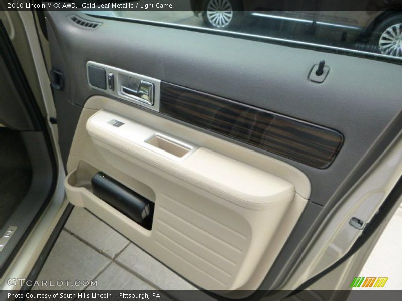 Gold Leaf Metallic / Light Camel 2010 Lincoln MKX AWD