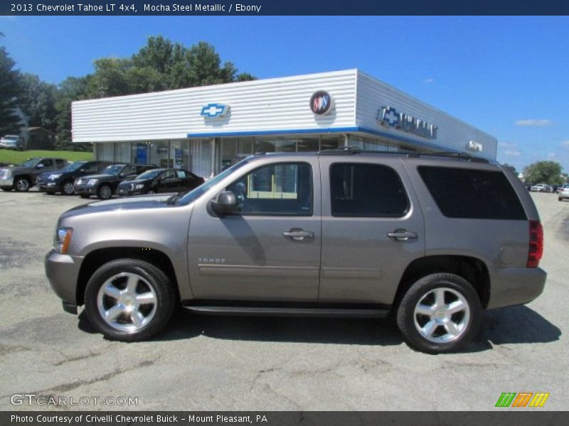 Mocha Steel Metallic / Ebony 2013 Chevrolet Tahoe LT 4x4