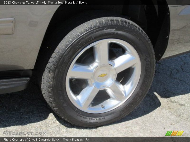 Mocha Steel Metallic / Ebony 2013 Chevrolet Tahoe LT 4x4