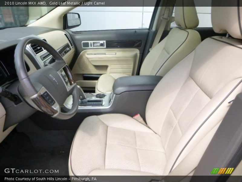 Front Seat of 2010 MKX AWD
