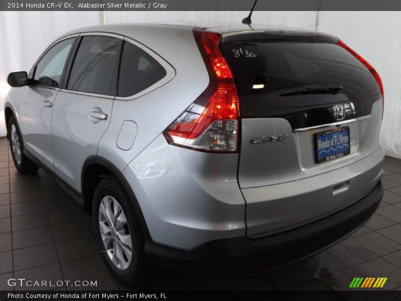Alabaster Silver Metallic / Gray 2014 Honda CR-V EX