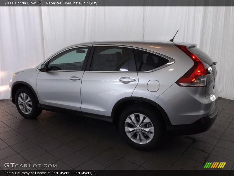 Alabaster Silver Metallic / Gray 2014 Honda CR-V EX