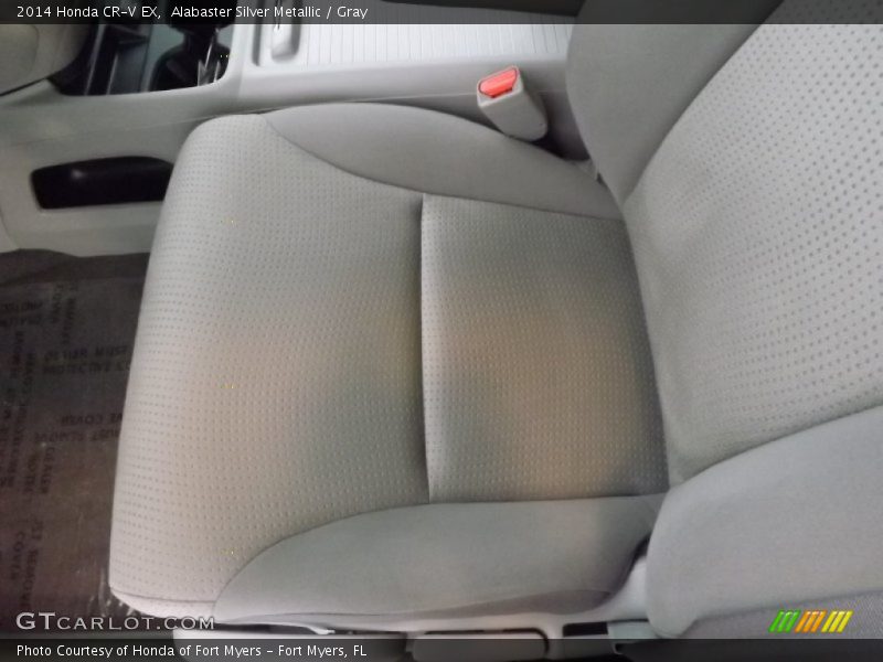 Alabaster Silver Metallic / Gray 2014 Honda CR-V EX