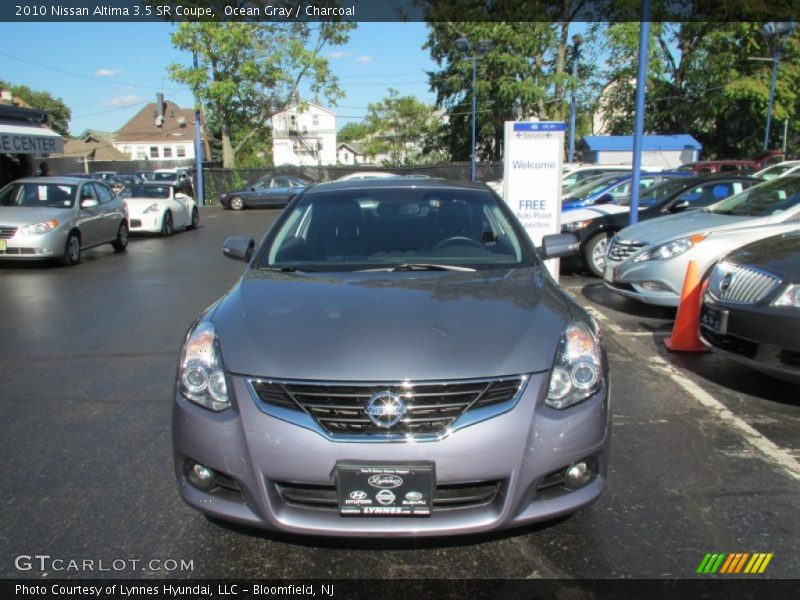 Ocean Gray / Charcoal 2010 Nissan Altima 3.5 SR Coupe