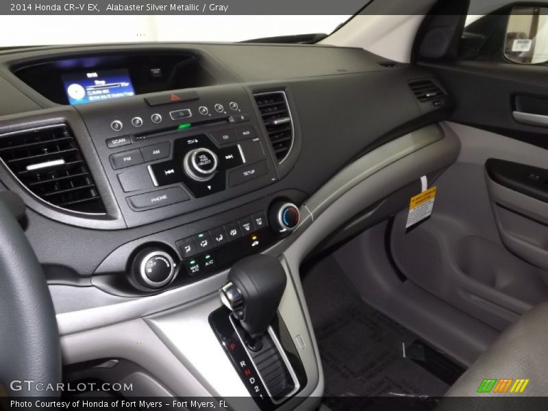 Alabaster Silver Metallic / Gray 2014 Honda CR-V EX