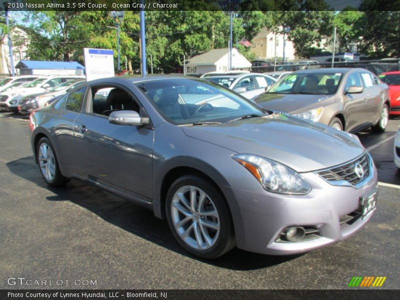Ocean Gray / Charcoal 2010 Nissan Altima 3.5 SR Coupe