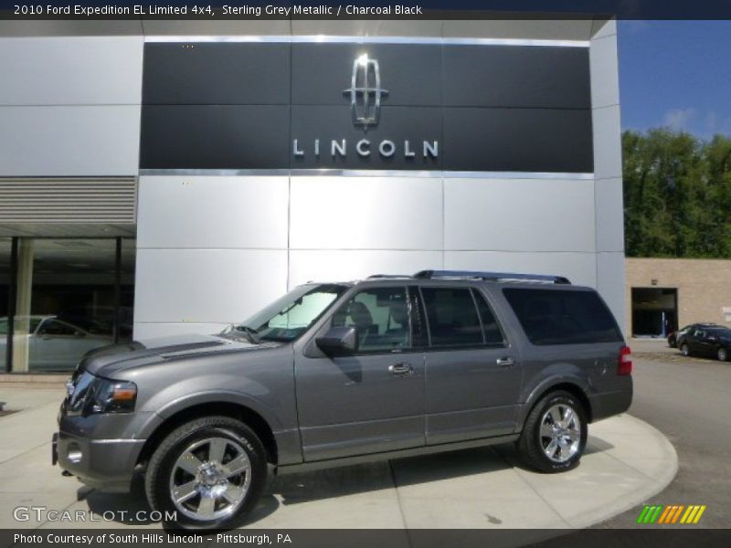 Sterling Grey Metallic / Charcoal Black 2010 Ford Expedition EL Limited 4x4