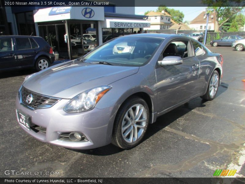 Ocean Gray / Charcoal 2010 Nissan Altima 3.5 SR Coupe