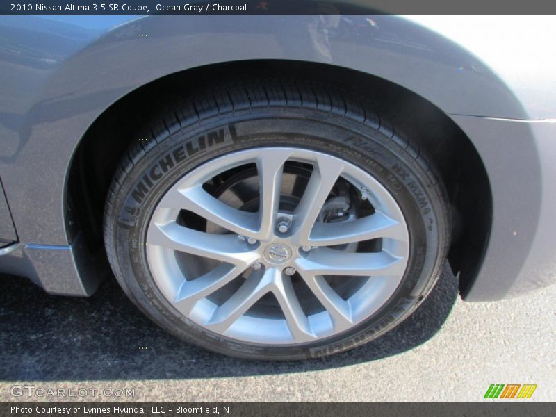 Ocean Gray / Charcoal 2010 Nissan Altima 3.5 SR Coupe