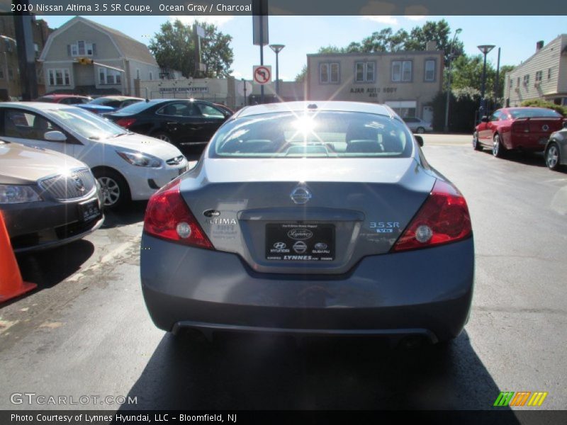 Ocean Gray / Charcoal 2010 Nissan Altima 3.5 SR Coupe