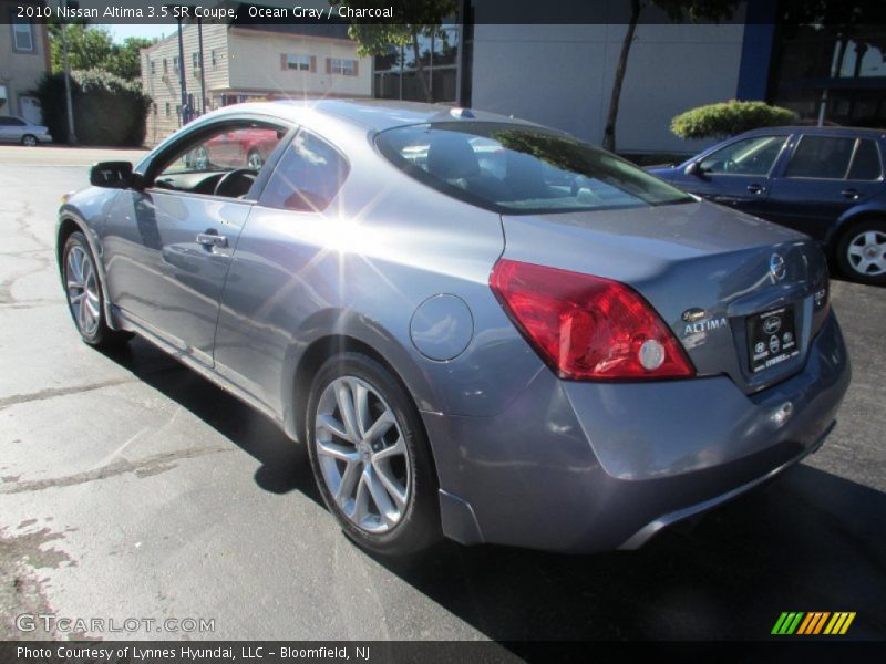 Ocean Gray / Charcoal 2010 Nissan Altima 3.5 SR Coupe