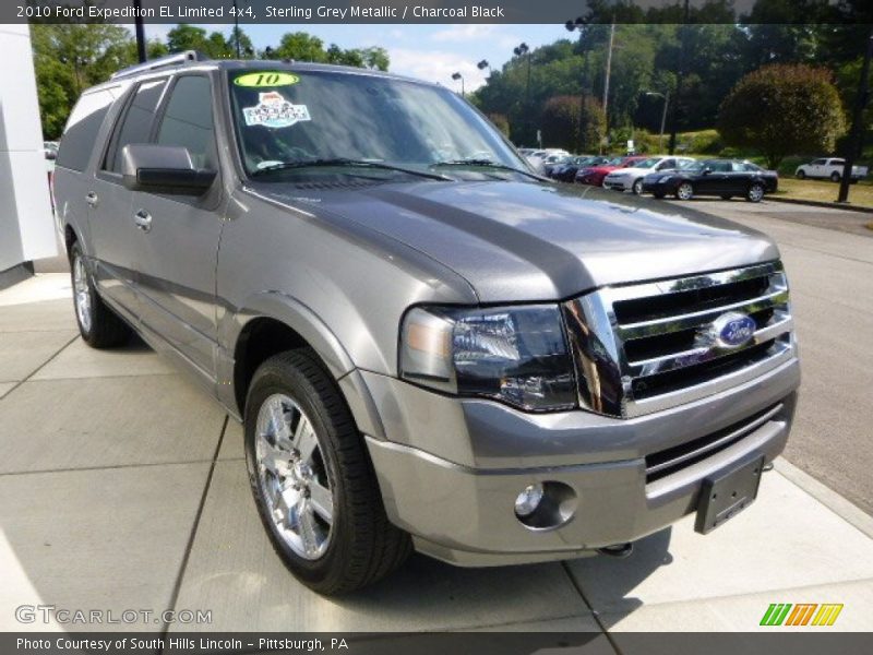 Sterling Grey Metallic / Charcoal Black 2010 Ford Expedition EL Limited 4x4