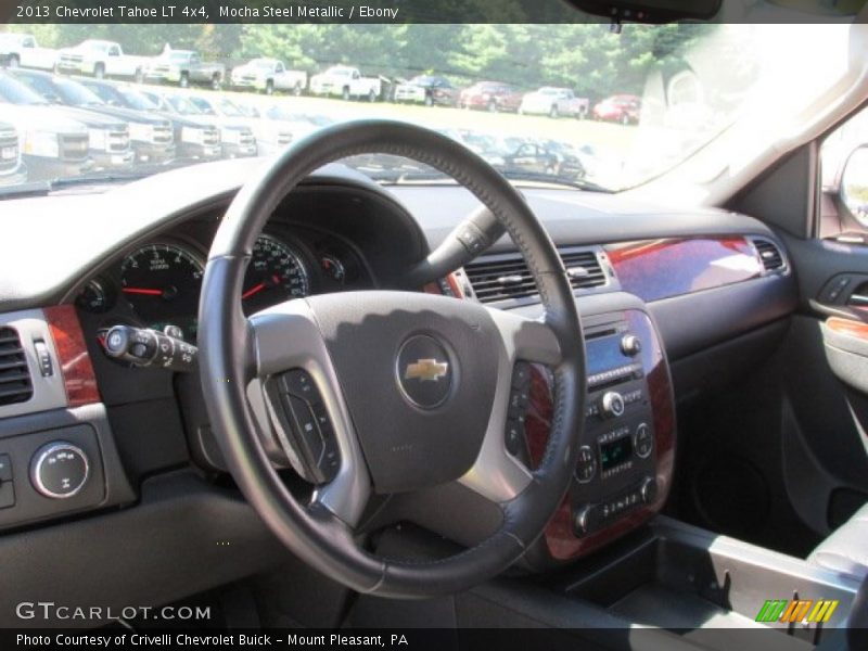 Mocha Steel Metallic / Ebony 2013 Chevrolet Tahoe LT 4x4