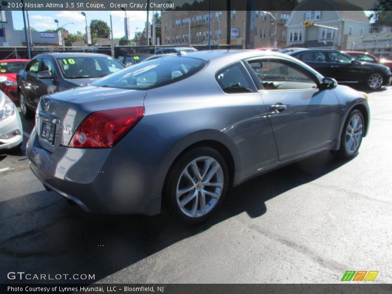 Ocean Gray / Charcoal 2010 Nissan Altima 3.5 SR Coupe