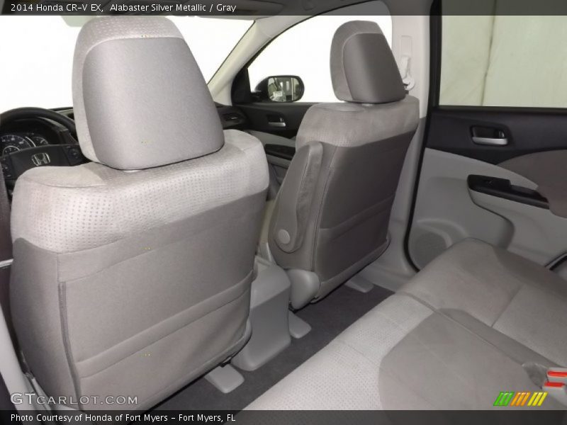 Alabaster Silver Metallic / Gray 2014 Honda CR-V EX