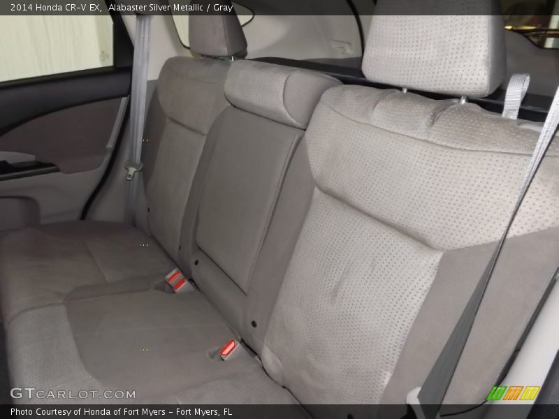 Alabaster Silver Metallic / Gray 2014 Honda CR-V EX