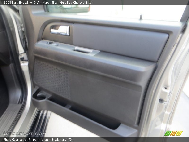 Vapor Silver Metallic / Charcoal Black 2008 Ford Expedition XLT