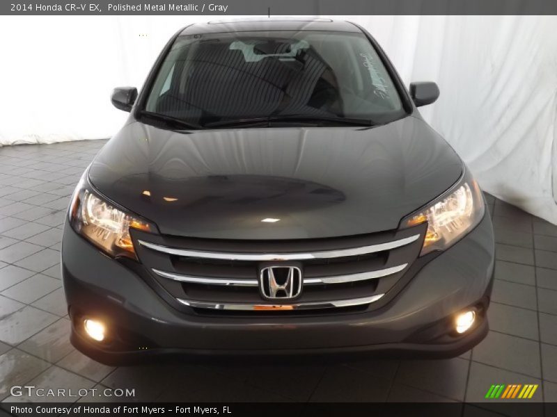 Polished Metal Metallic / Gray 2014 Honda CR-V EX