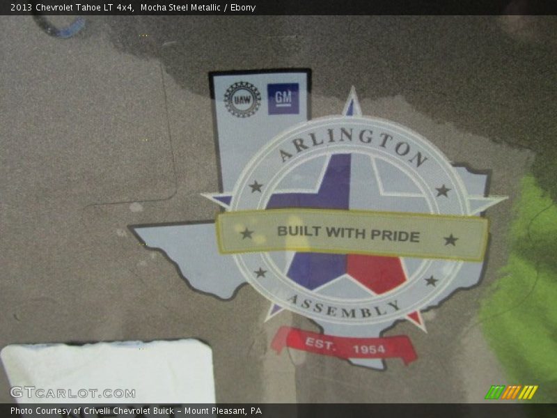 Mocha Steel Metallic / Ebony 2013 Chevrolet Tahoe LT 4x4