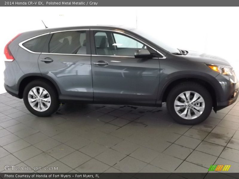 Polished Metal Metallic / Gray 2014 Honda CR-V EX