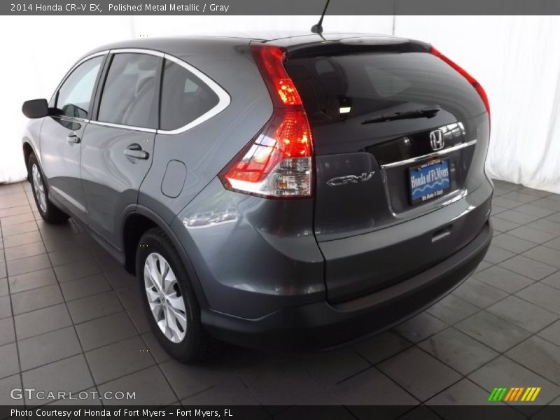 Polished Metal Metallic / Gray 2014 Honda CR-V EX