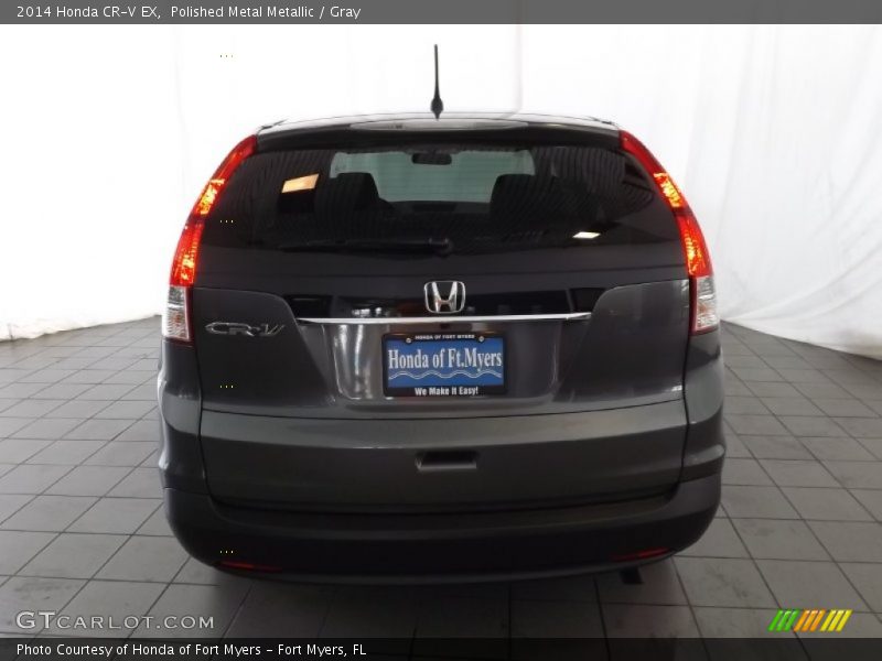 Polished Metal Metallic / Gray 2014 Honda CR-V EX