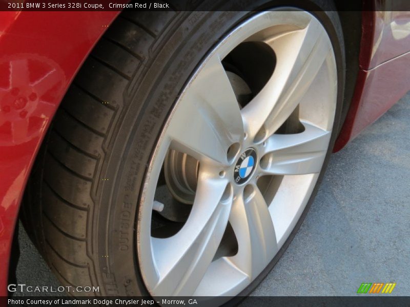 Crimson Red / Black 2011 BMW 3 Series 328i Coupe