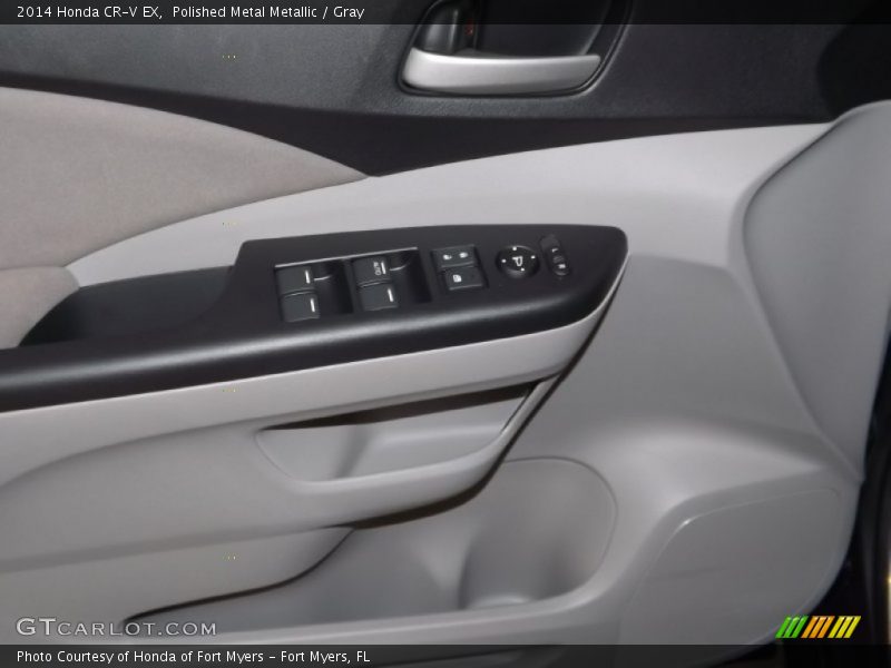 Polished Metal Metallic / Gray 2014 Honda CR-V EX