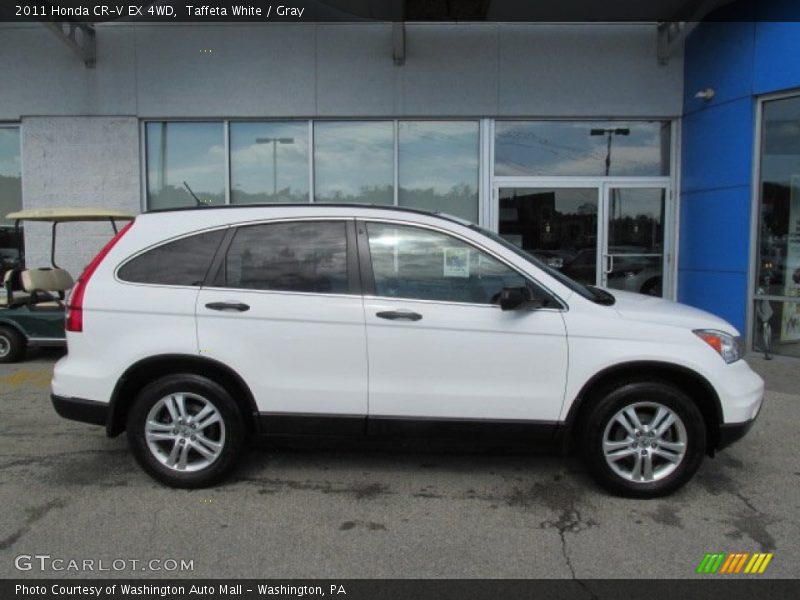 Taffeta White / Gray 2011 Honda CR-V EX 4WD