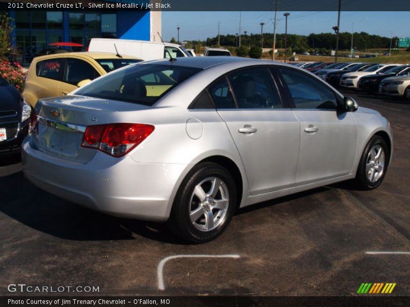 Silver Ice Metallic / Jet Black 2012 Chevrolet Cruze LT