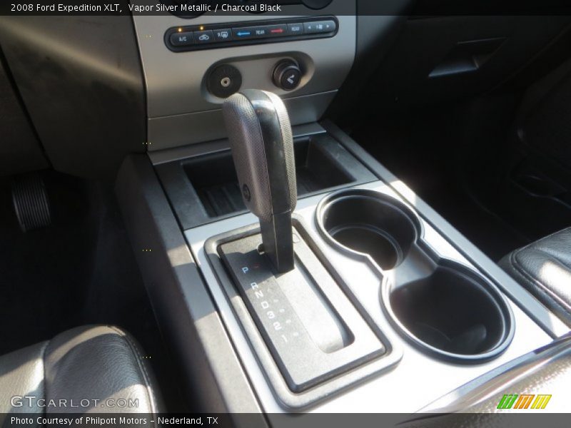 Vapor Silver Metallic / Charcoal Black 2008 Ford Expedition XLT