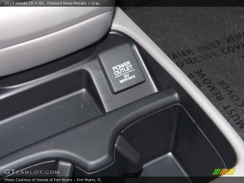 Polished Metal Metallic / Gray 2014 Honda CR-V EX