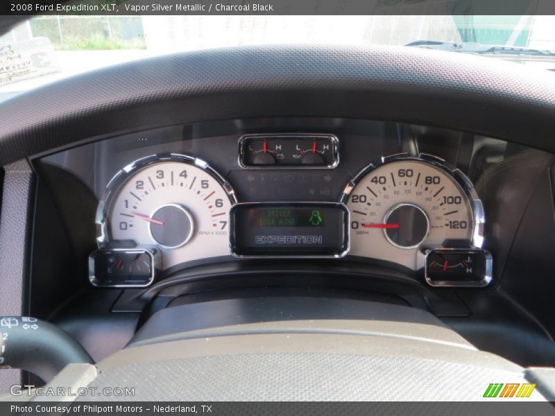 Vapor Silver Metallic / Charcoal Black 2008 Ford Expedition XLT