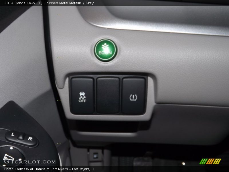 Polished Metal Metallic / Gray 2014 Honda CR-V EX