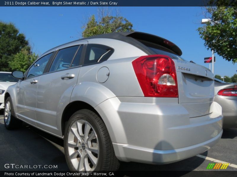 Bright Silver Metallic / Dark Slate Gray 2011 Dodge Caliber Heat