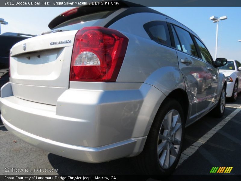 Bright Silver Metallic / Dark Slate Gray 2011 Dodge Caliber Heat