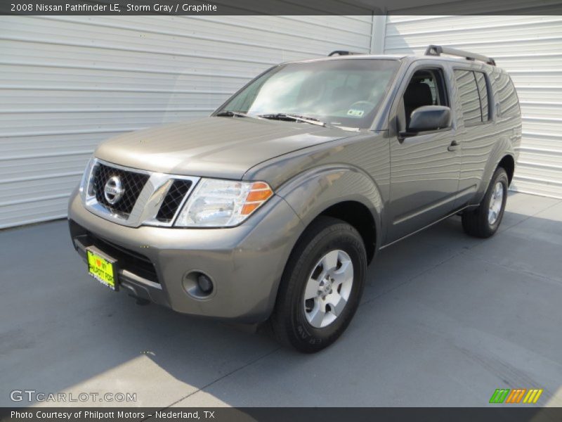 Storm Gray / Graphite 2008 Nissan Pathfinder LE