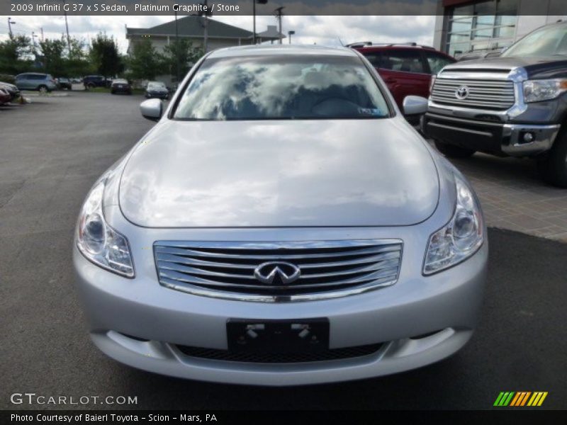 Platinum Graphite / Stone 2009 Infiniti G 37 x S Sedan