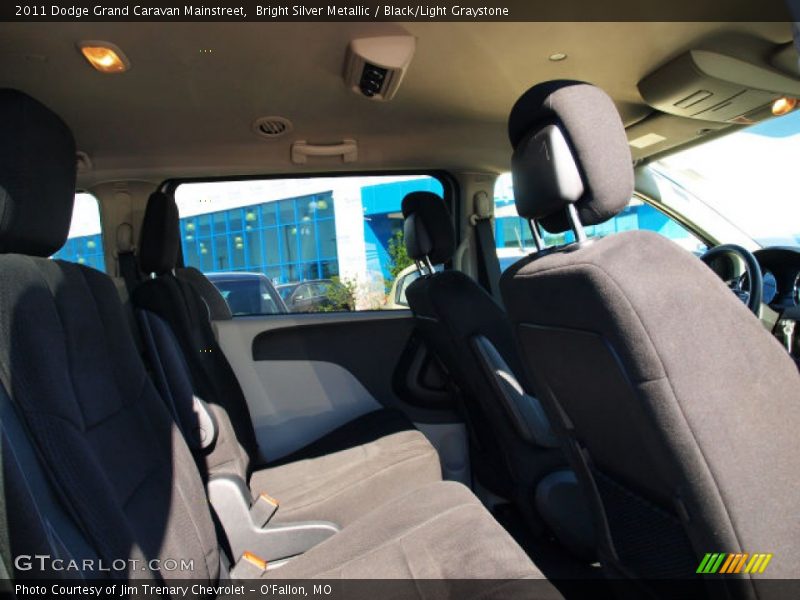 Bright Silver Metallic / Black/Light Graystone 2011 Dodge Grand Caravan Mainstreet
