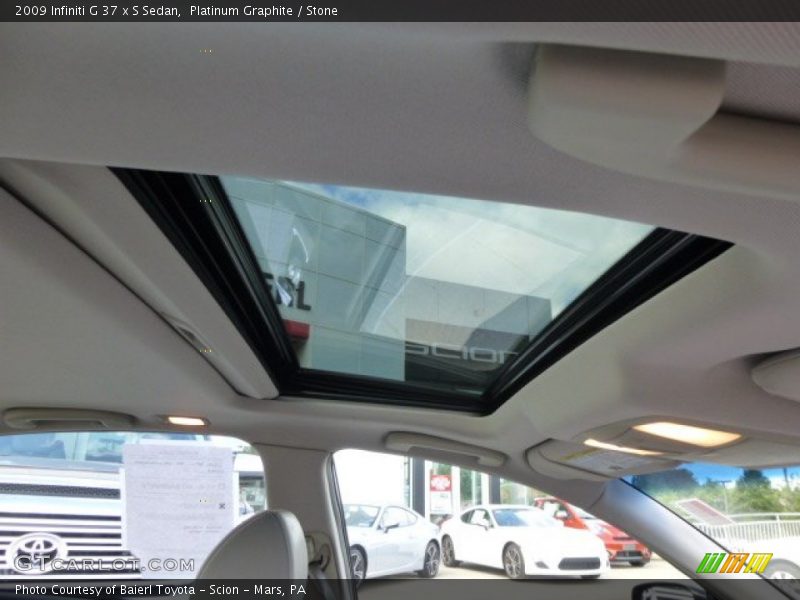 Platinum Graphite / Stone 2009 Infiniti G 37 x S Sedan