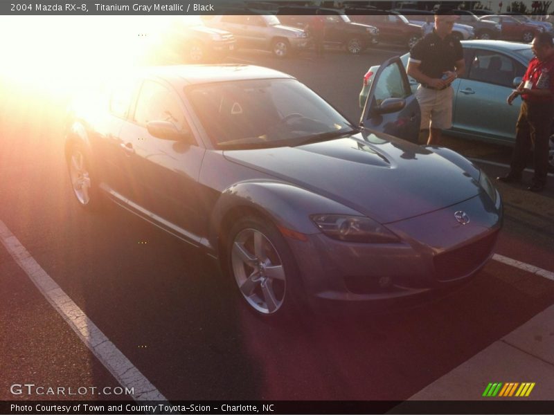 Titanium Gray Metallic / Black 2004 Mazda RX-8