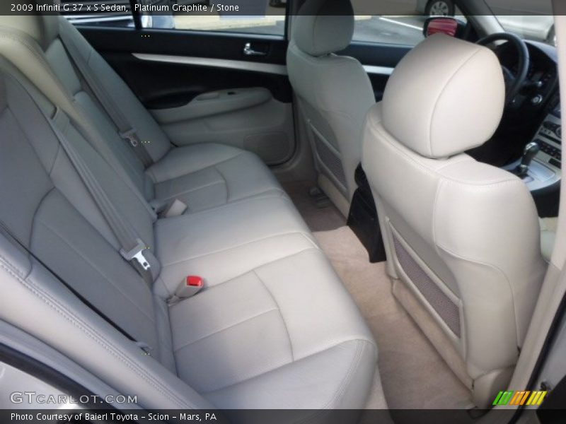 Platinum Graphite / Stone 2009 Infiniti G 37 x S Sedan