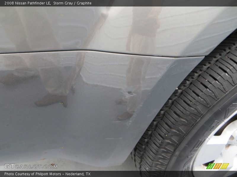 Storm Gray / Graphite 2008 Nissan Pathfinder LE