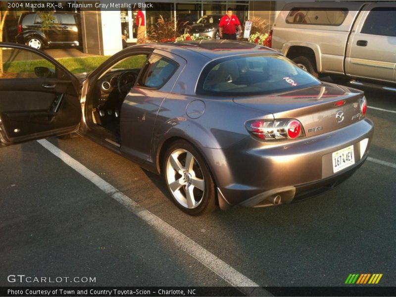 Titanium Gray Metallic / Black 2004 Mazda RX-8