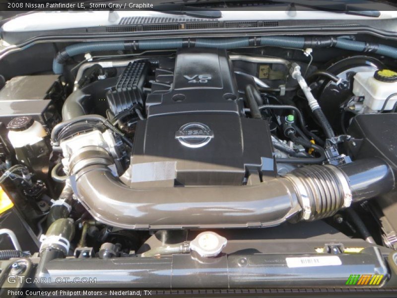 Storm Gray / Graphite 2008 Nissan Pathfinder LE
