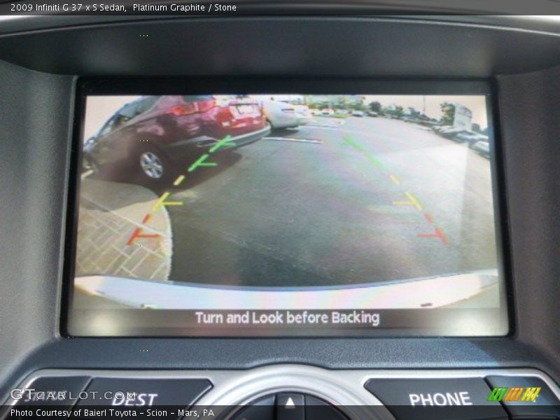 Platinum Graphite / Stone 2009 Infiniti G 37 x S Sedan