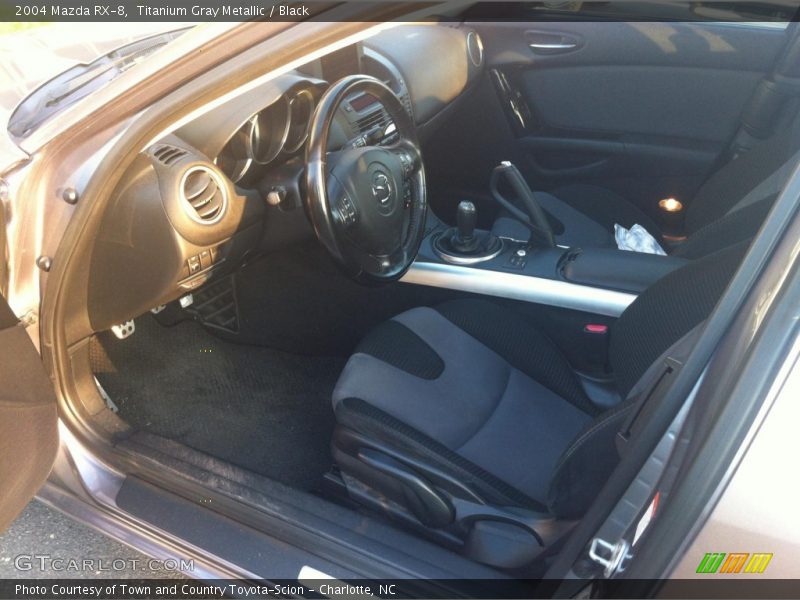 Titanium Gray Metallic / Black 2004 Mazda RX-8